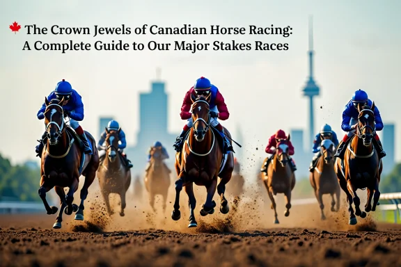 Canadian Racing Circuit: Major Stakes Races and Their Histories