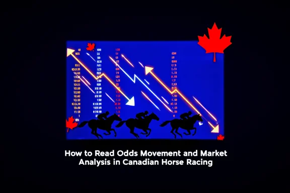 Odds Movement and Market Analysis in Horse Racing